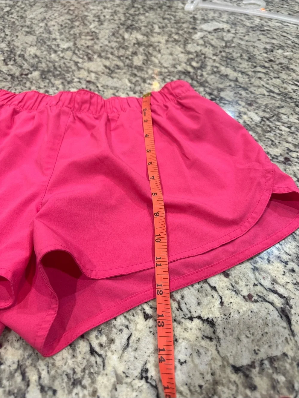 Old Navy Hot Pink Athletic Shorts with Elastic Waistband